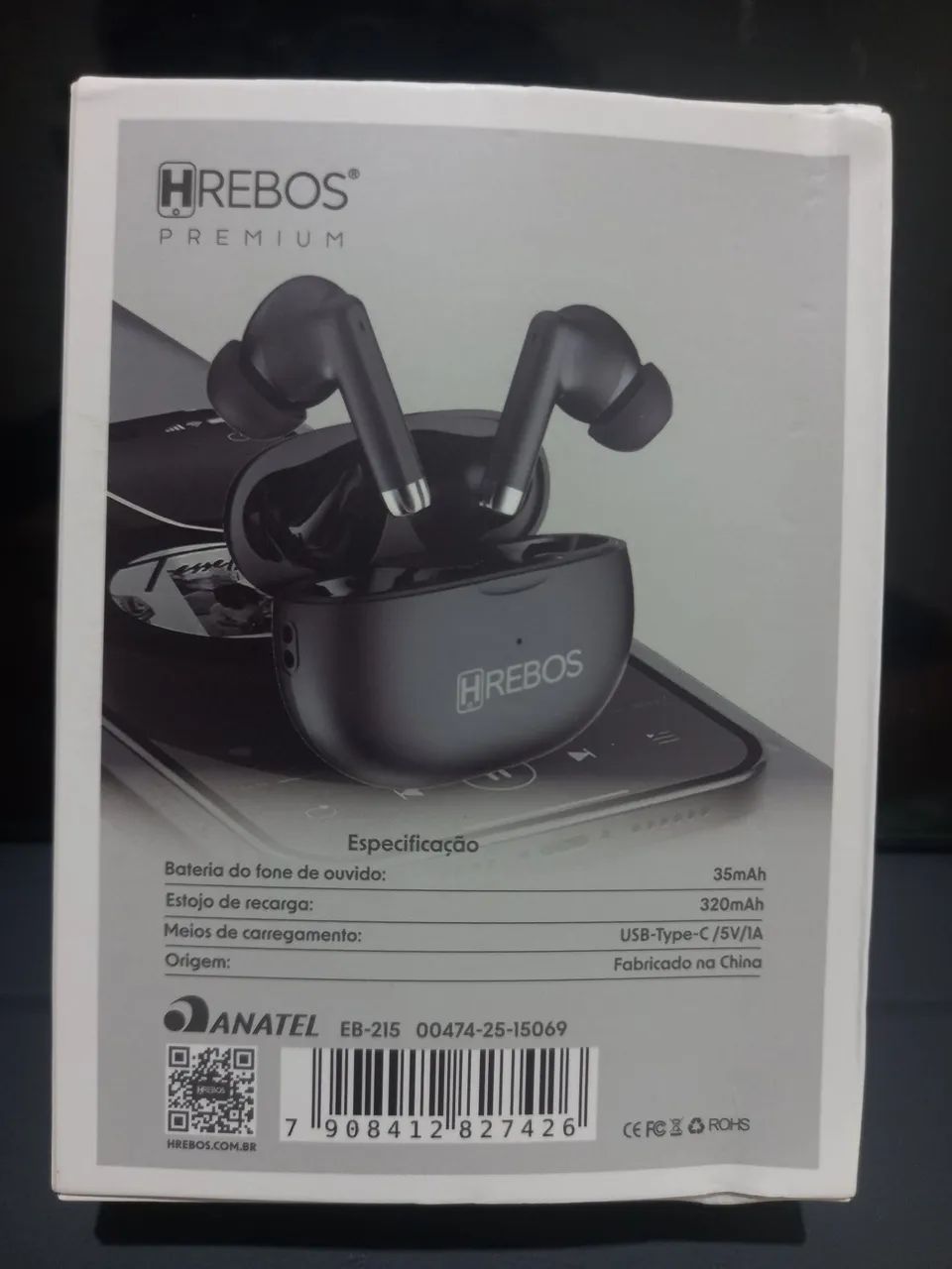 Fone Bluetooth Hrebos X1 - Foto 2