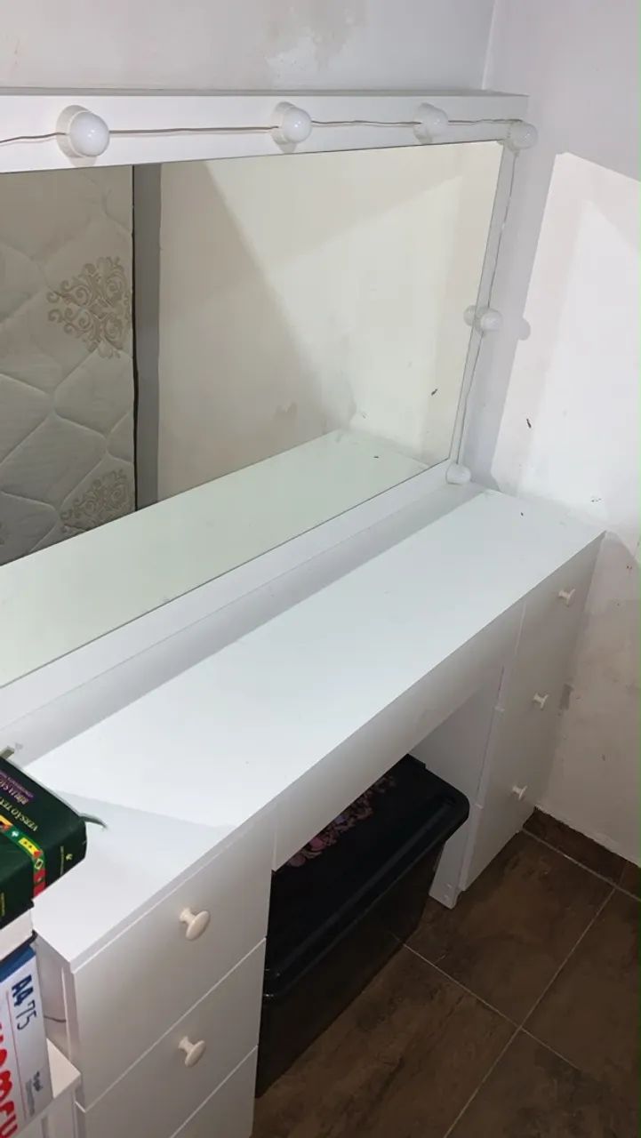 Penteadeira com led