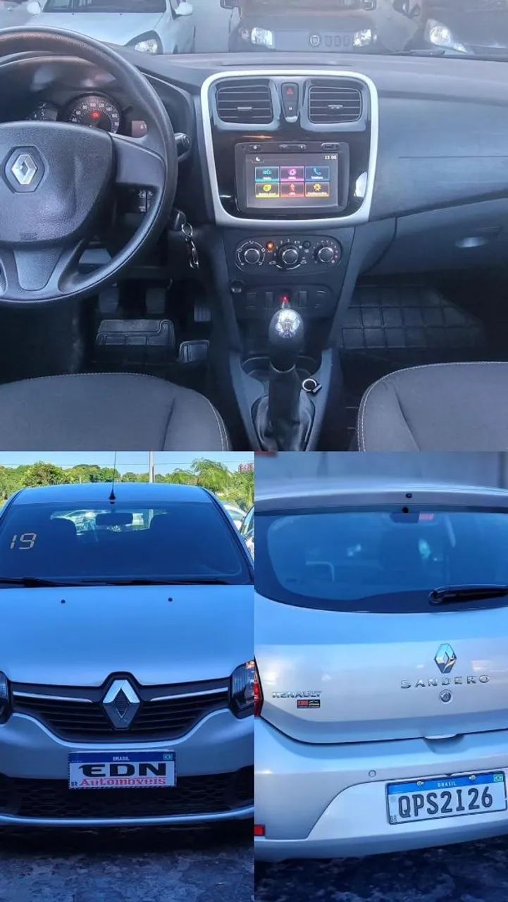 Renault Sandero Expression Flex 1.0 12V 5P 2019 - Foto 2