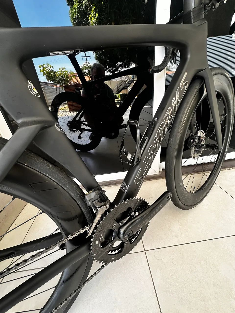 Bike speed Specialized Sworks Venge