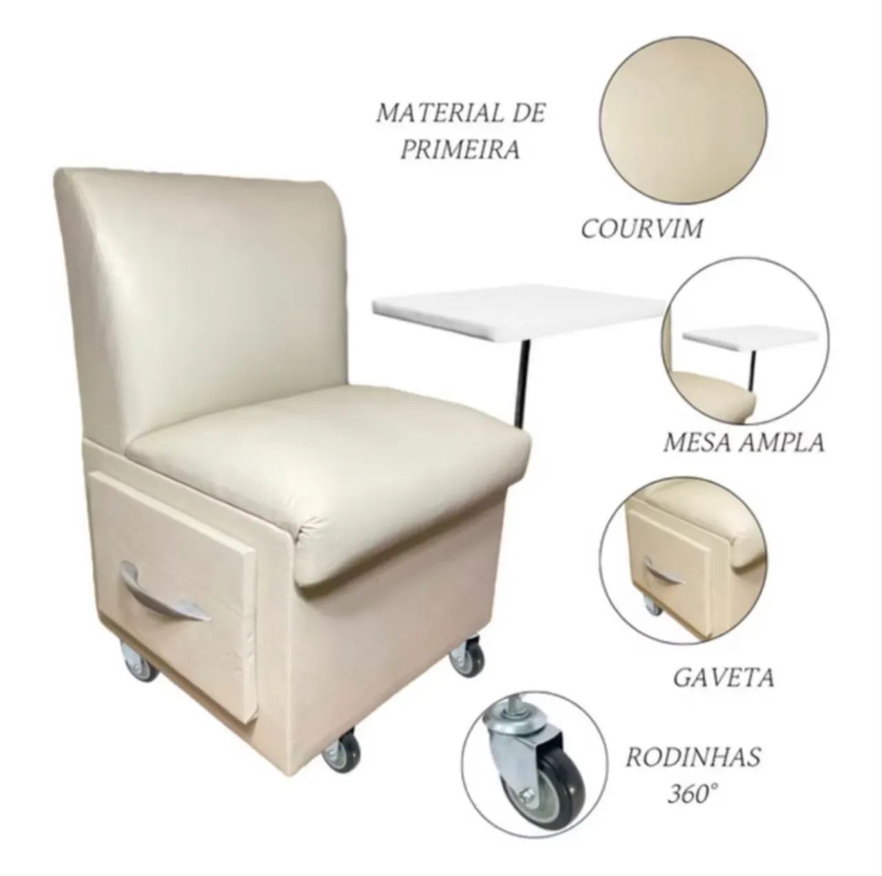 Cadeira de manicure ciranda - Foto 4