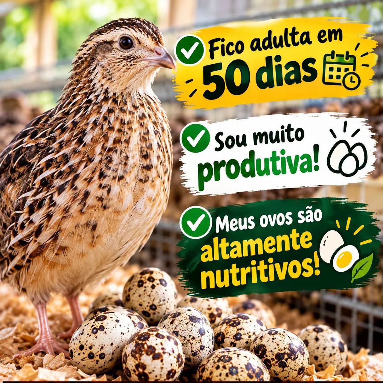 RAÇÃO CODORNAS 24,5% PROTEÍNA  - Foto 5