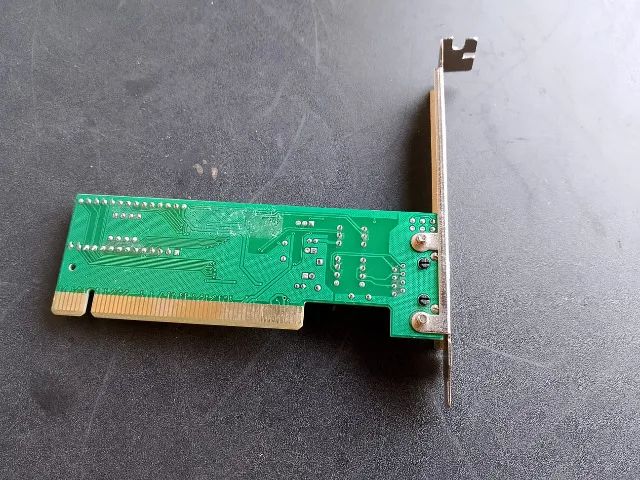 Placa De Rede Pci 10/100 Mbps MAG Rtl8139/d 32 Bits - Usado   - Foto 3