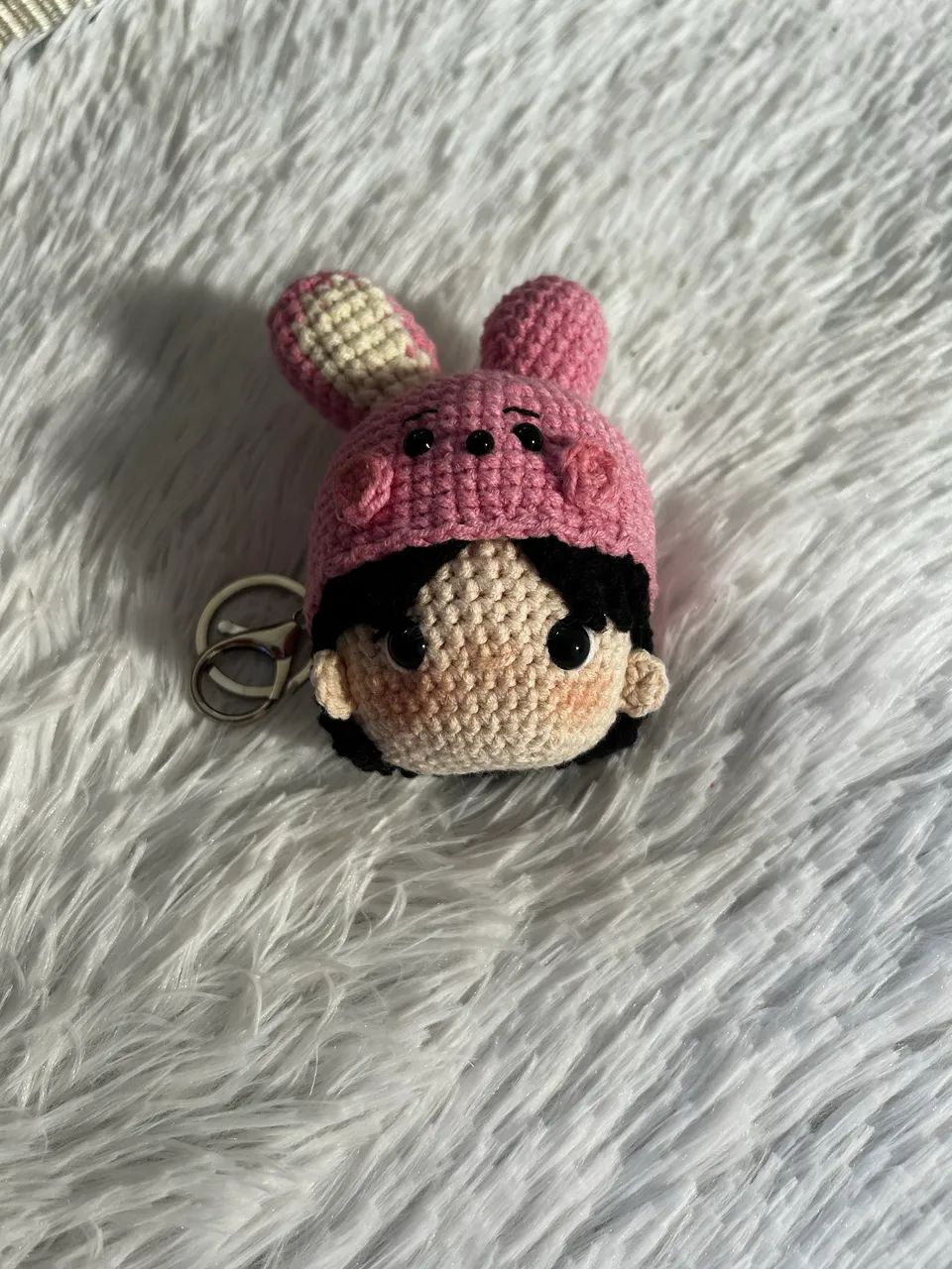 Chaveiro Jungkook BTS amigurumi - Foto 2