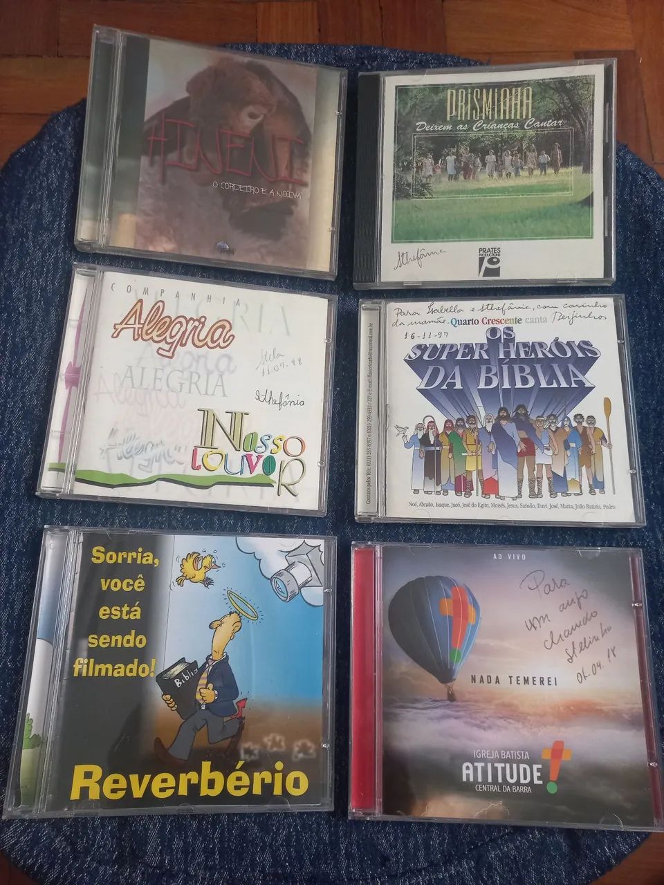6 CDs gospel variados 