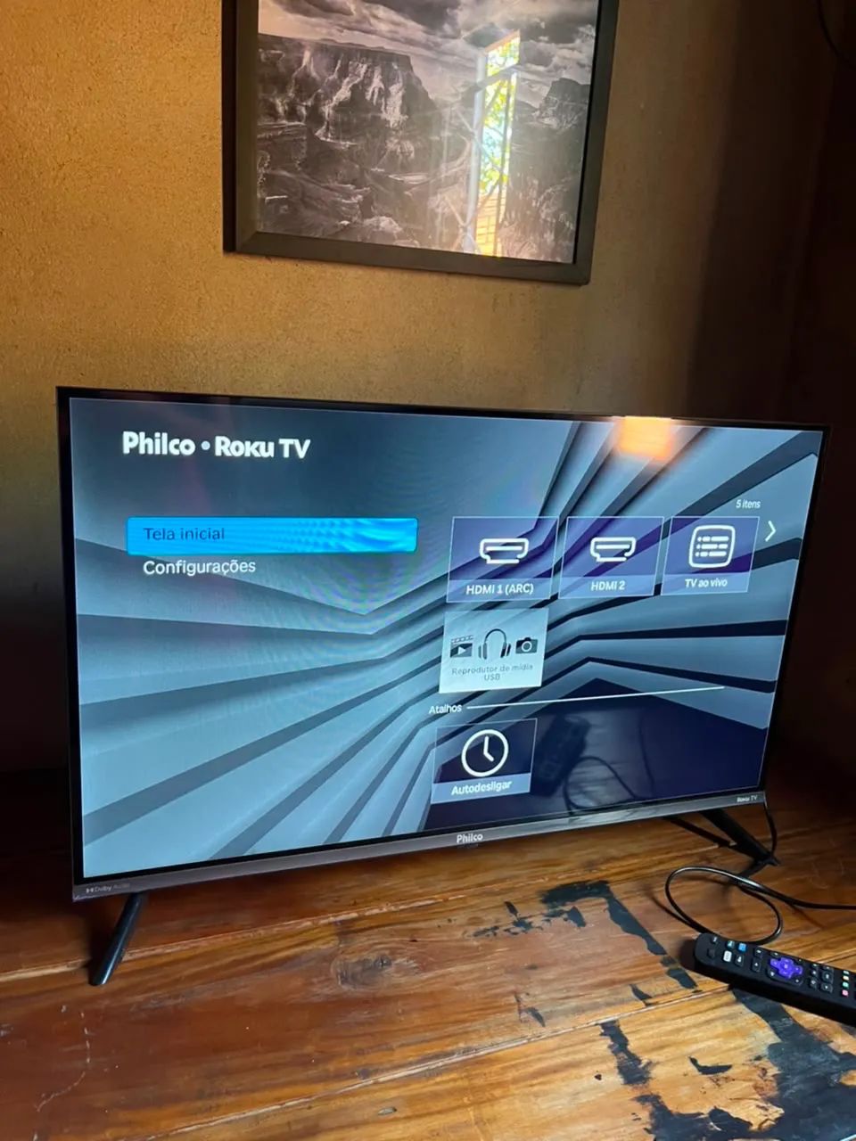 Tv Smart Philco Usada 32 Polegadas Roku