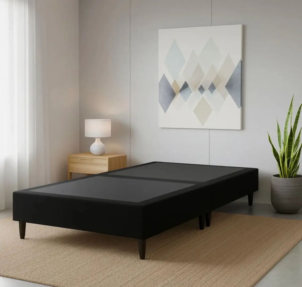 Cama box dobrável solteiro 