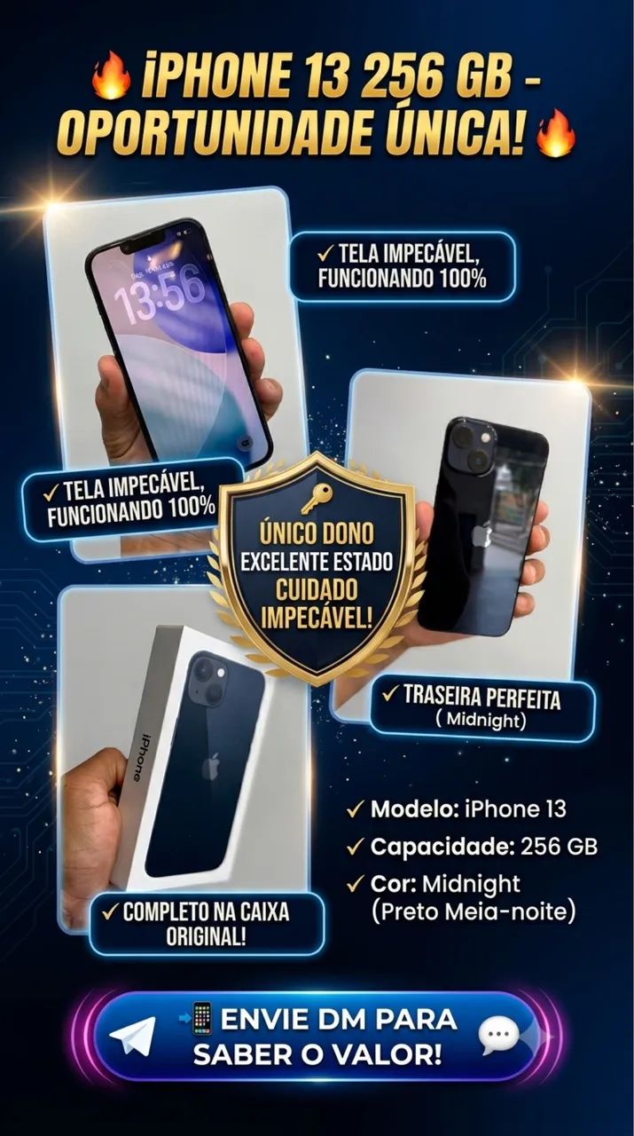 iPhone 13 256 gigas