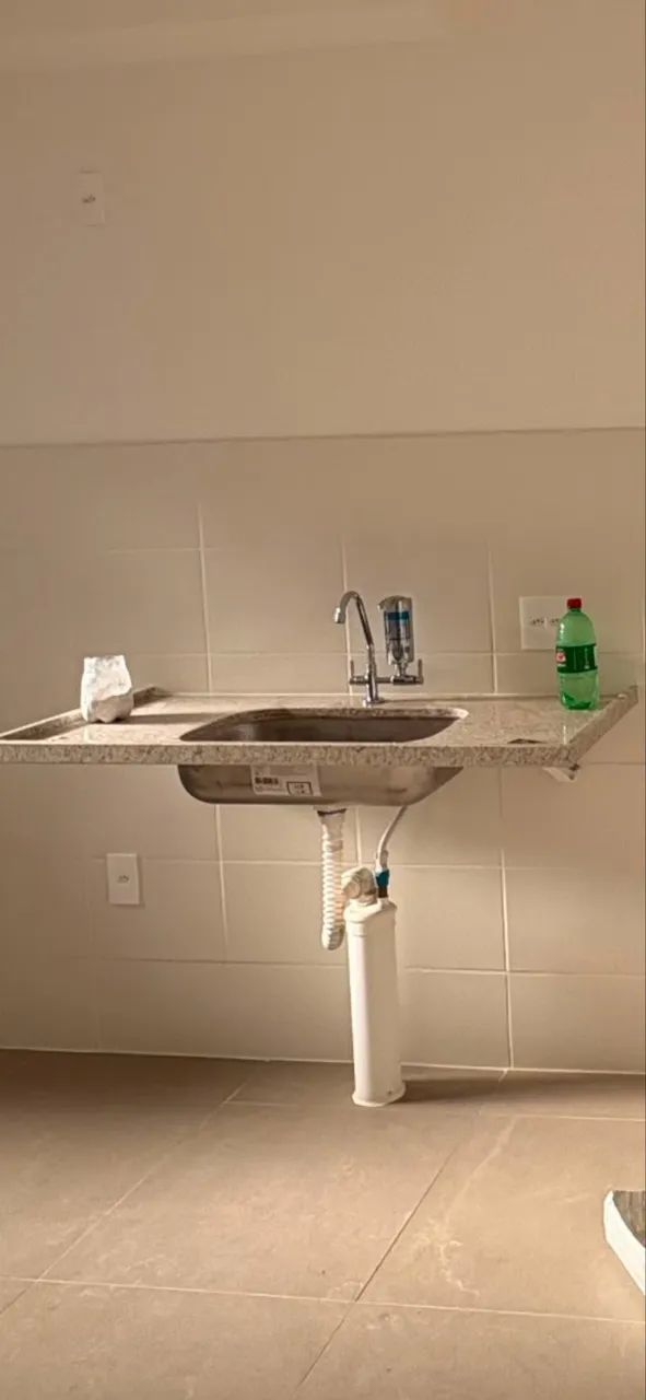 Bancada com pia GRANITO BRANCO SIENA