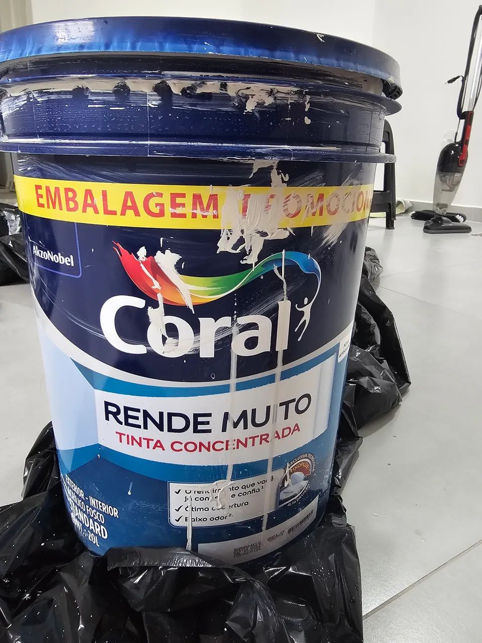 Balde Tinta Branco Gelo