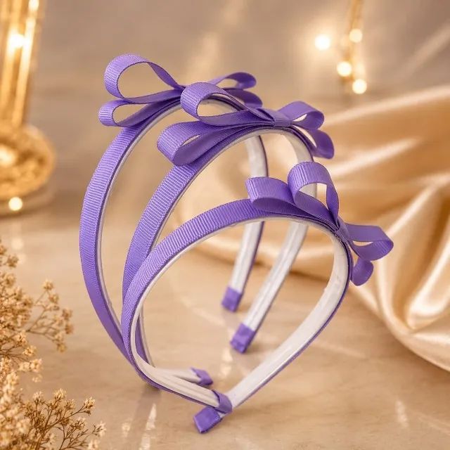 Kit 3 Tiaras Infantis - Foto 5
