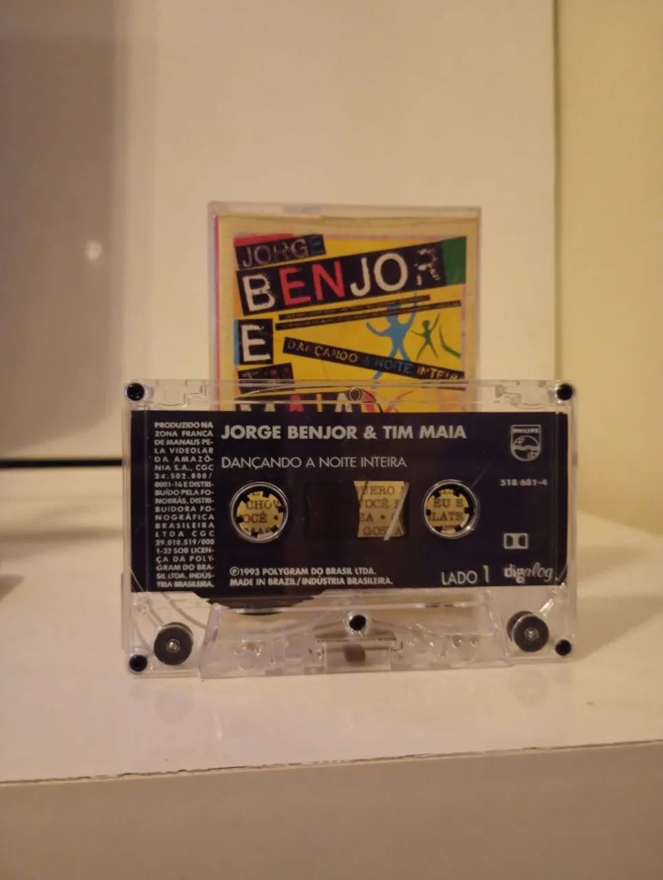 FITA CASSETE DO JORGE BENJOR E TIM MAIA - Foto 4