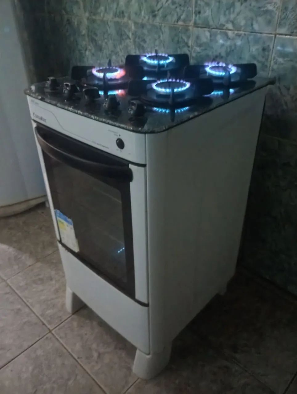 Fogão elétrico esmoltec de vidro  - Foto 3