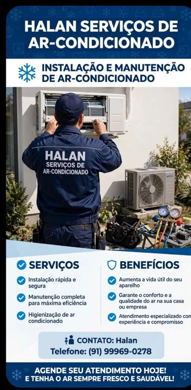 Limpeza e manutenção de central de ar 