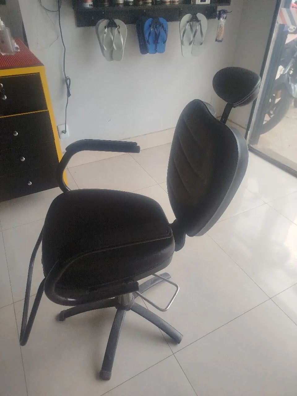 Cadeira de barbeiro dompel 