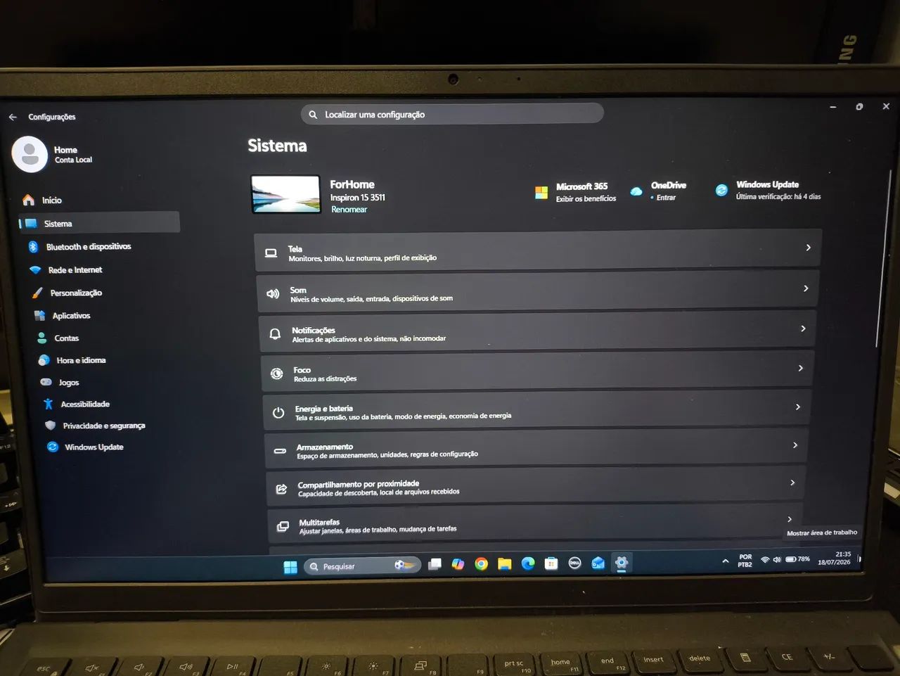 Notebook Dell Inspiron 15 3511 - Foto 4