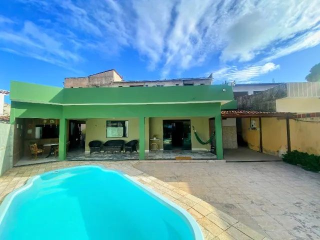 Casa com piscina e 3 quartos no centro em São José da Coroa Grande, próximo a Maragogi