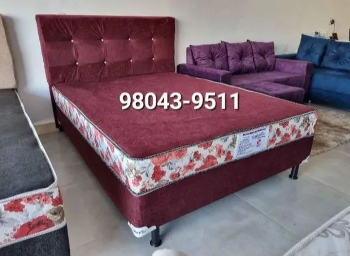Cama Box Casal Oferta Imbatível + Entrega grátis Imediata! - Foto 3