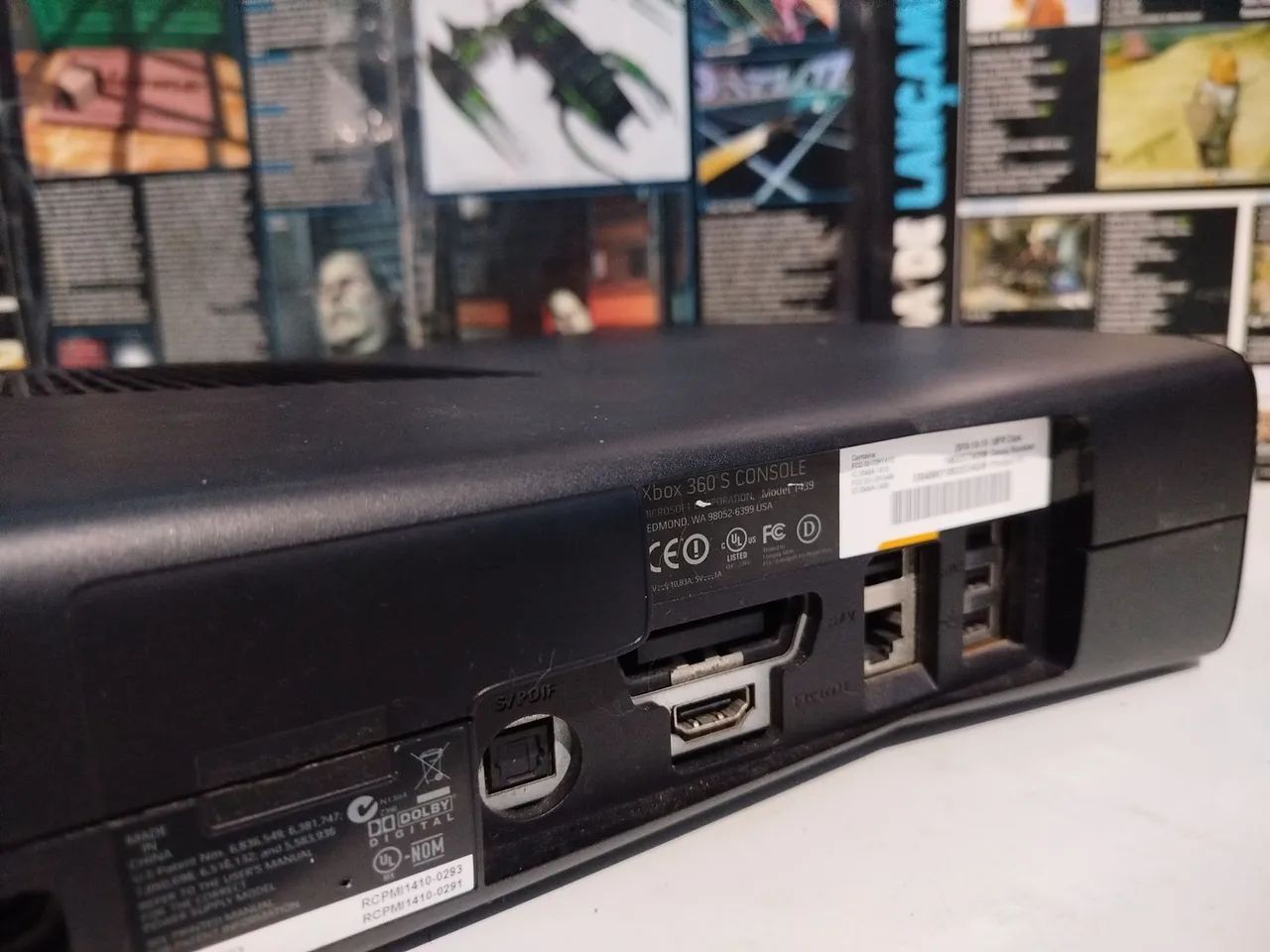 Xbox 360 Super Slim Desbloqueado - Kit Completo com Kinect, HD Externo e 2 Controles - Foto 2