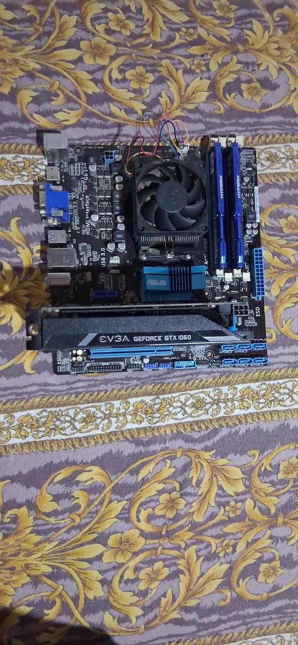 PLACA MÃE GAMER + GTX 1060 3GB - Foto 4