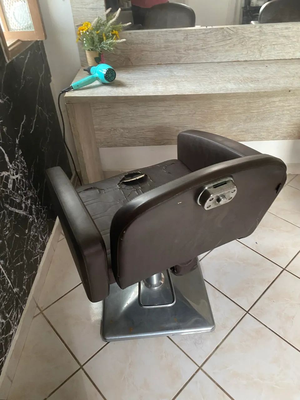 Cadeira de salão de beleza 