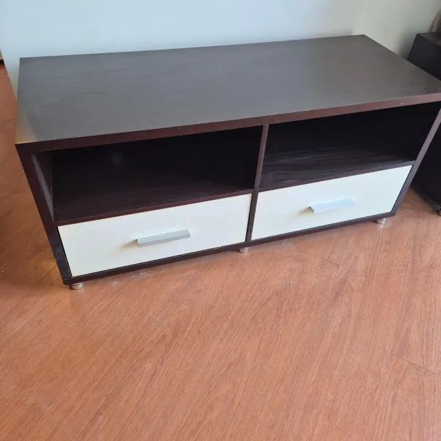 Rack em madeira para TV ou sala 1,12m - Foto 2