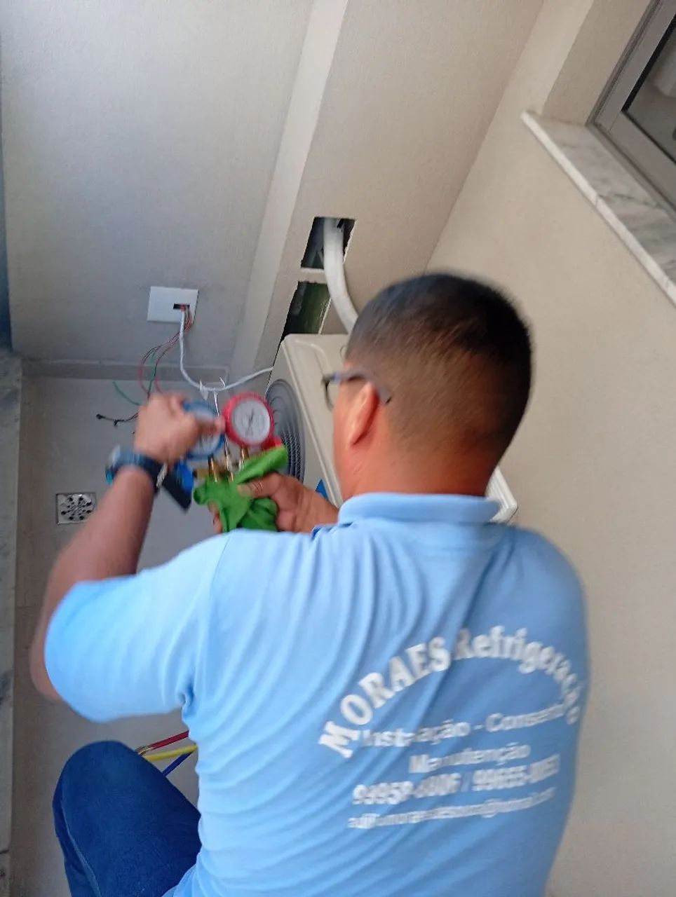 Instalação manutenção e conserto de ar condicionado split  - Foto 3