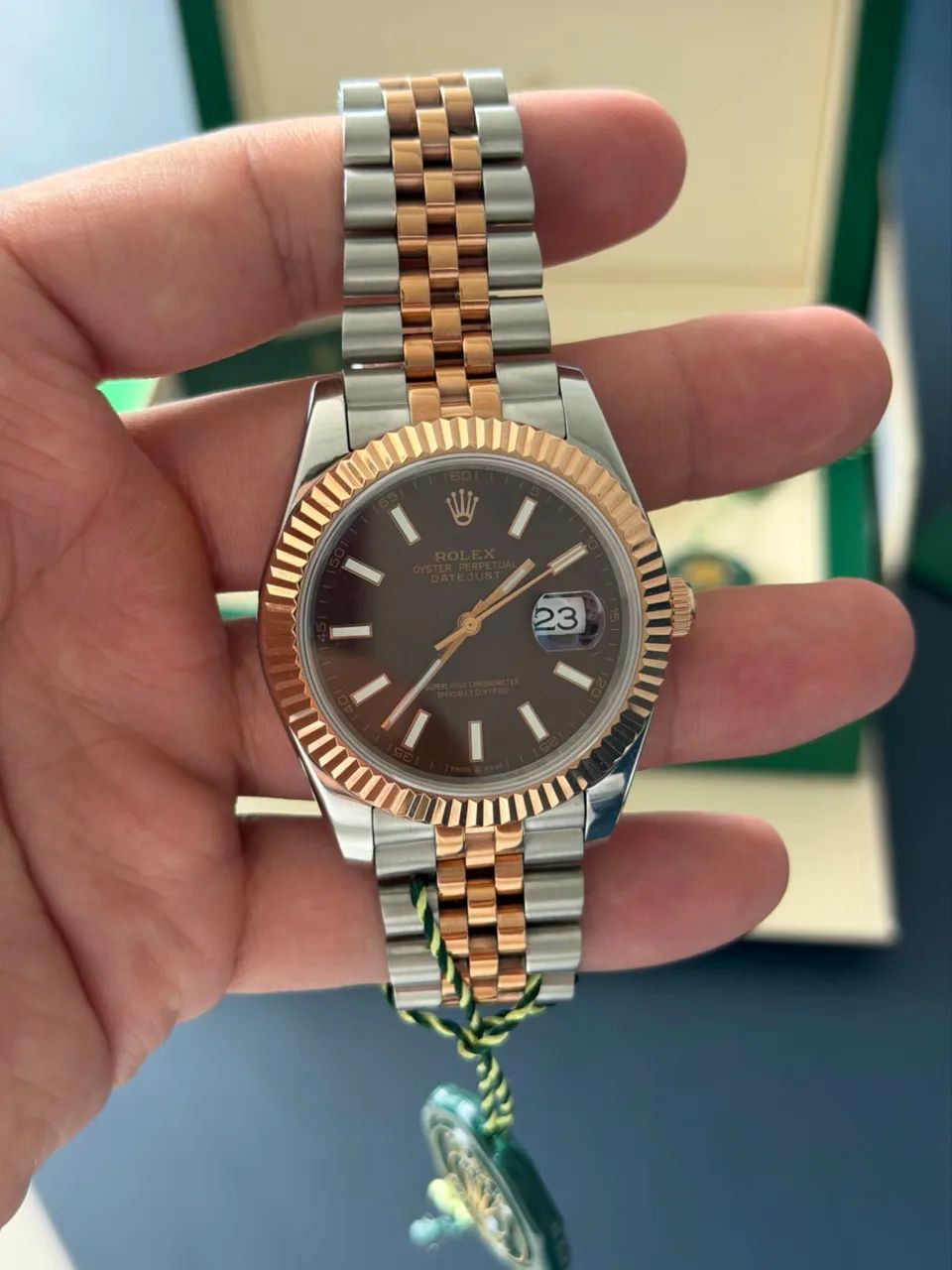 Rolex Datejust chocolate  - Foto 2