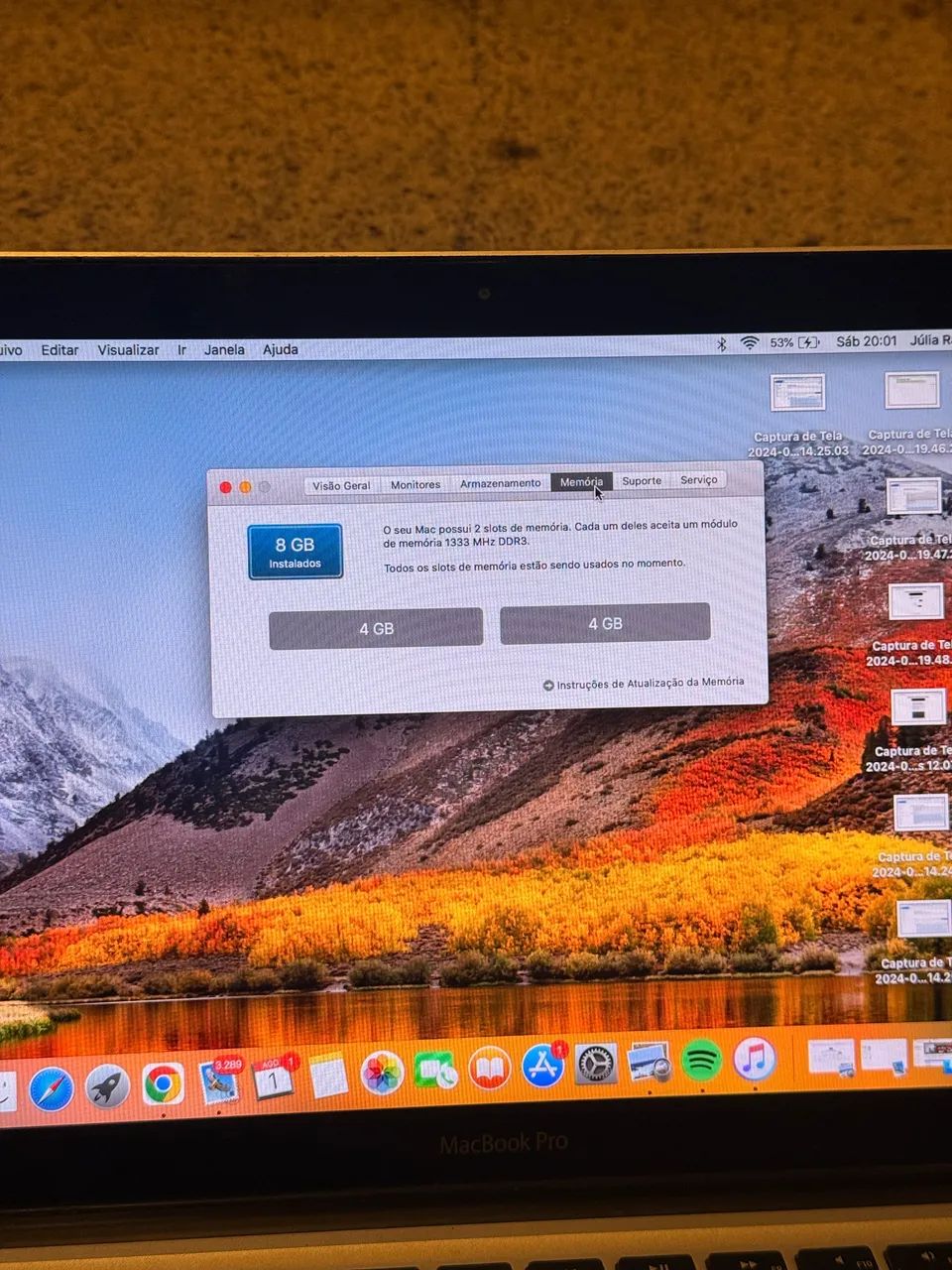 MacBook Pro 13 Late 2011 - SSD 240 GB | 8 GB RAM | Intel Core i5 - Foto 3