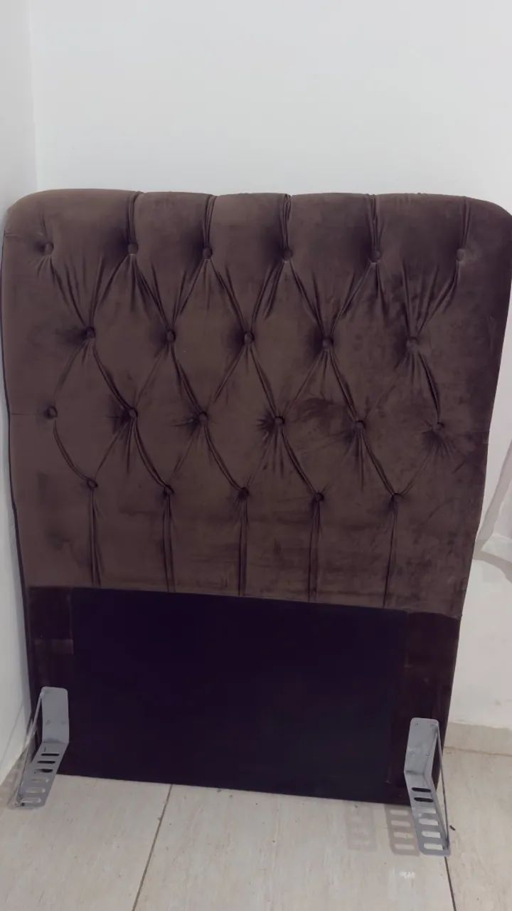 Cabeceira cama box solteiro 