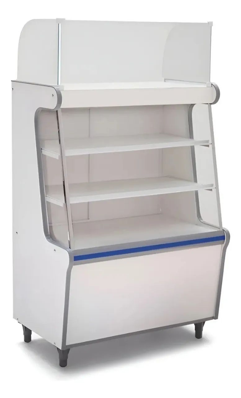 Balcão Caixa Seco completo com gaveta e chave Cor branco Promoção