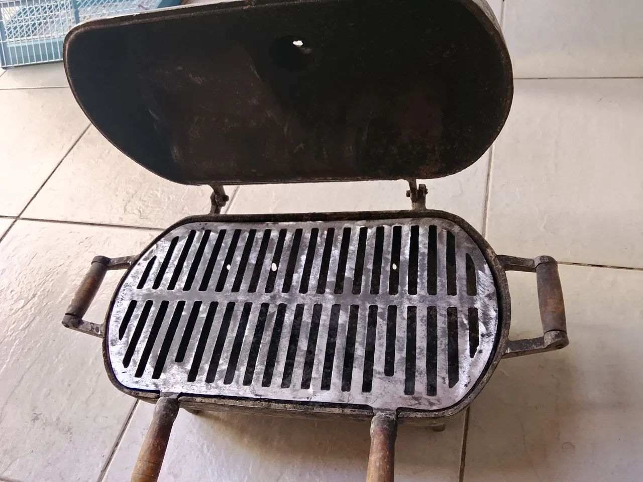 Churrasqueira a bafo com grelha. - Foto 2