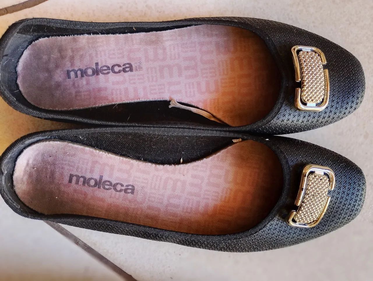 Sapatilhas femininas Moleca - Foto 2