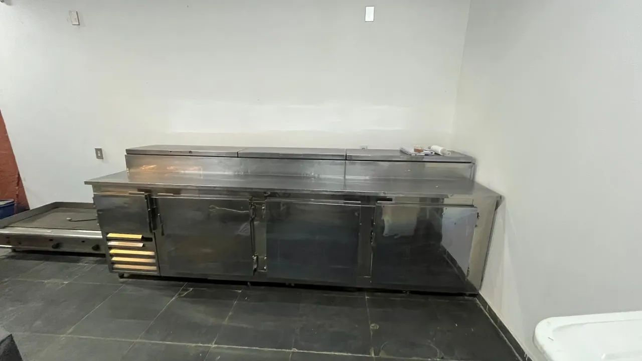 Balcão refrigerado inox 