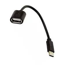 Adaptador Otg Usb Tipo C Para Usb Fêmea 3.0 Preto Compatível Com Celular Notebook Tablet P - Foto 4