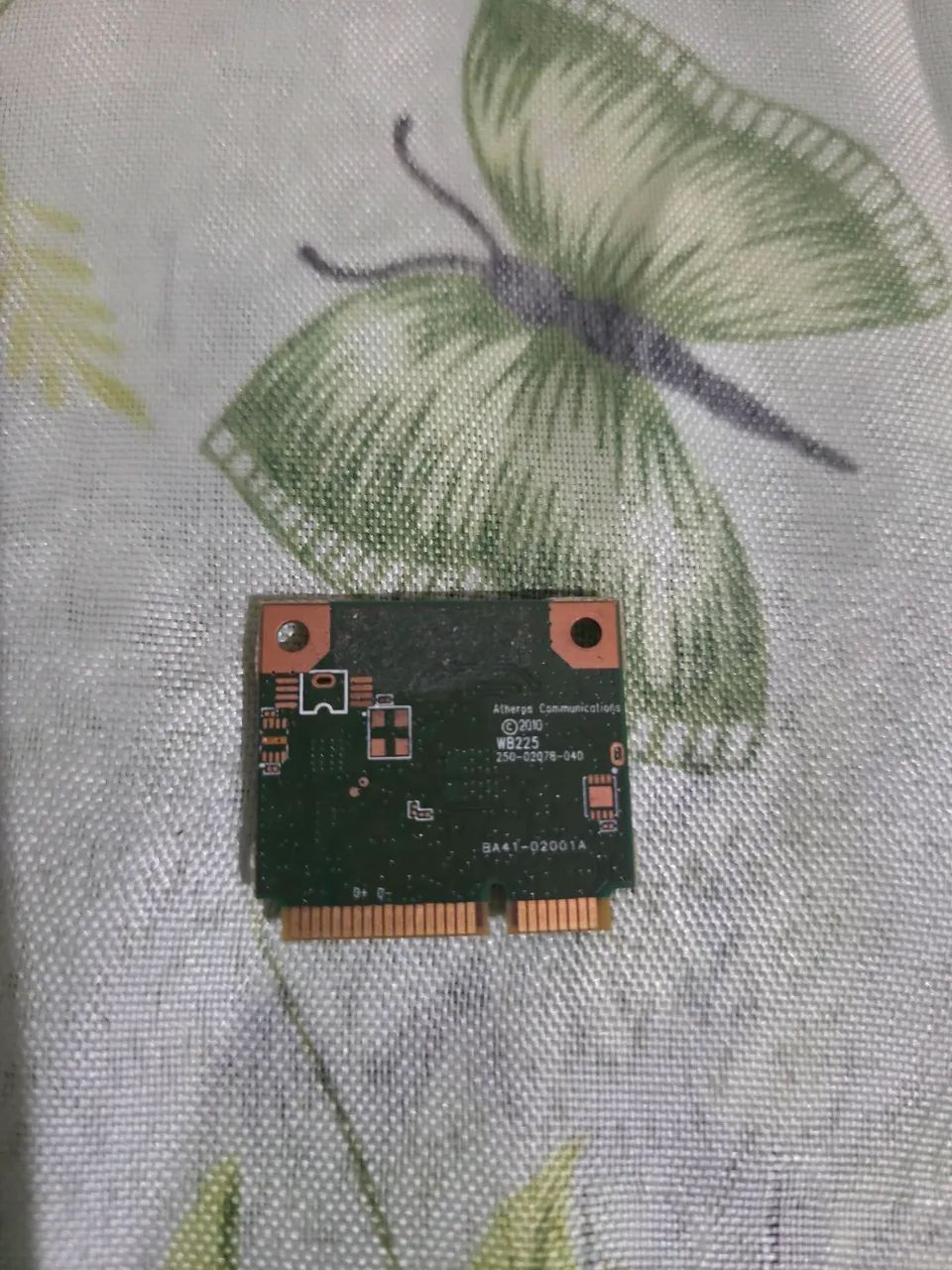 Placa Wifi Original Notebook Samsung Atheros BA92-08418A Mini Pci-e - Foto 2