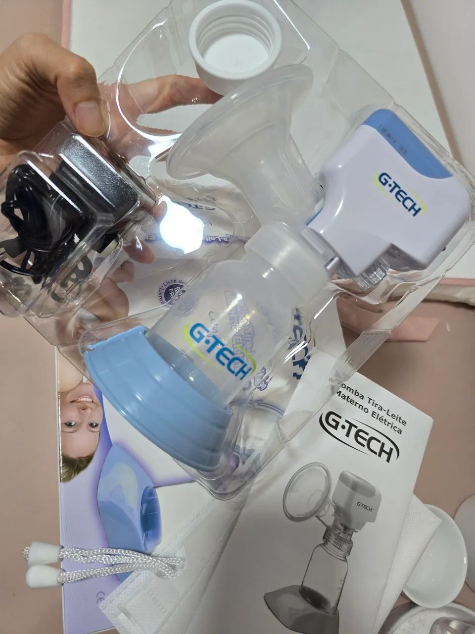 Extrator de leite elétrico G tech - Foto 2