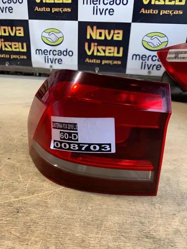 Lanterna Fox 2018-2021 L.e Esquerdo Vermelho - Foto 3