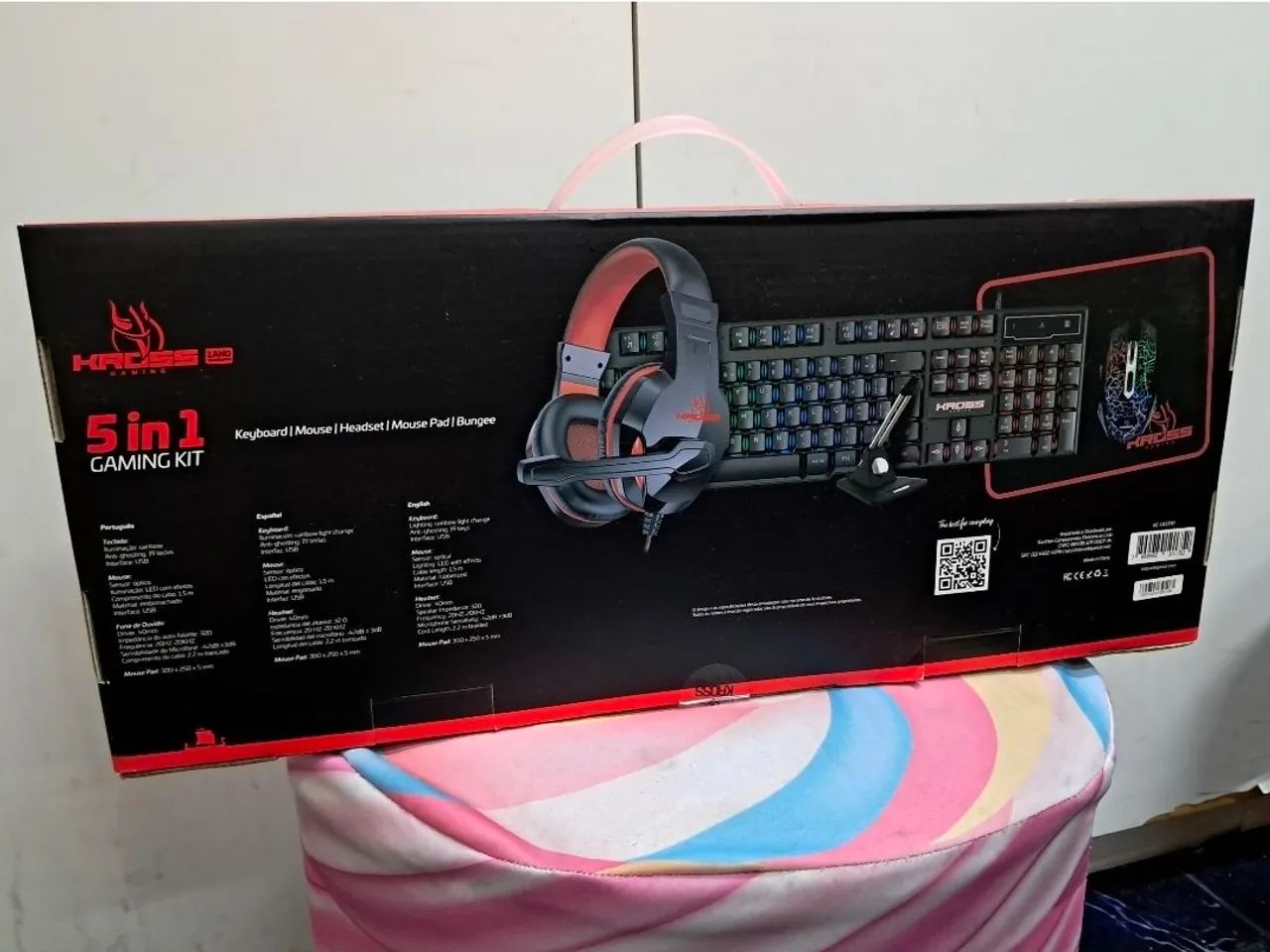 Kit Gamer 5 em 1 - Foto 3