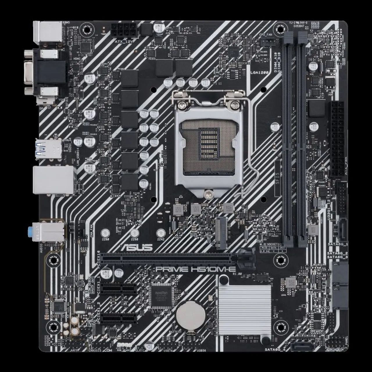 Vendo placa mãe h510m-e usada 