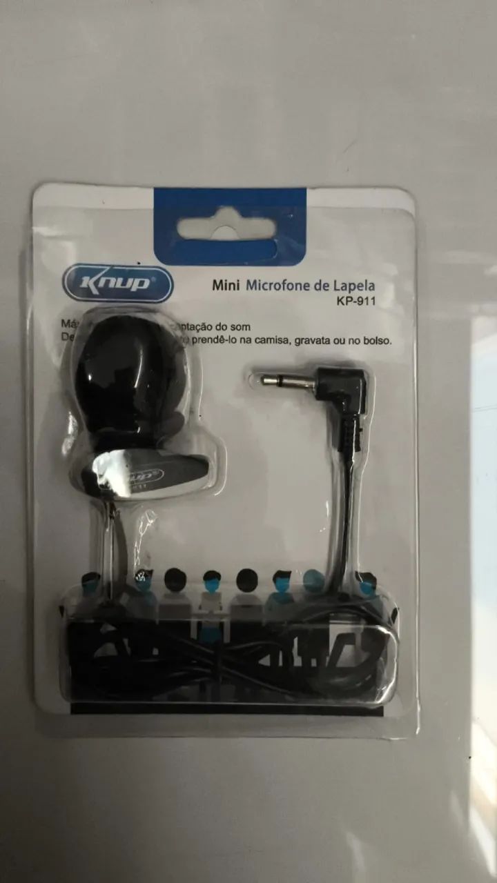 Microfone Lapela Mini Knup Kp-911 - Foto 2