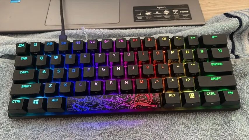 Teclado Hyperx Alloy Origins 60% Switch Red - Foto 4