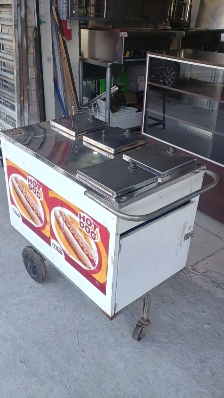 Carrinho de cachorro quente 