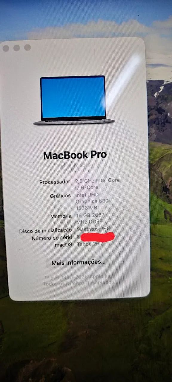 MACBOOK PRO 16' 2019 EXCELENTE ESTADO - Foto 4