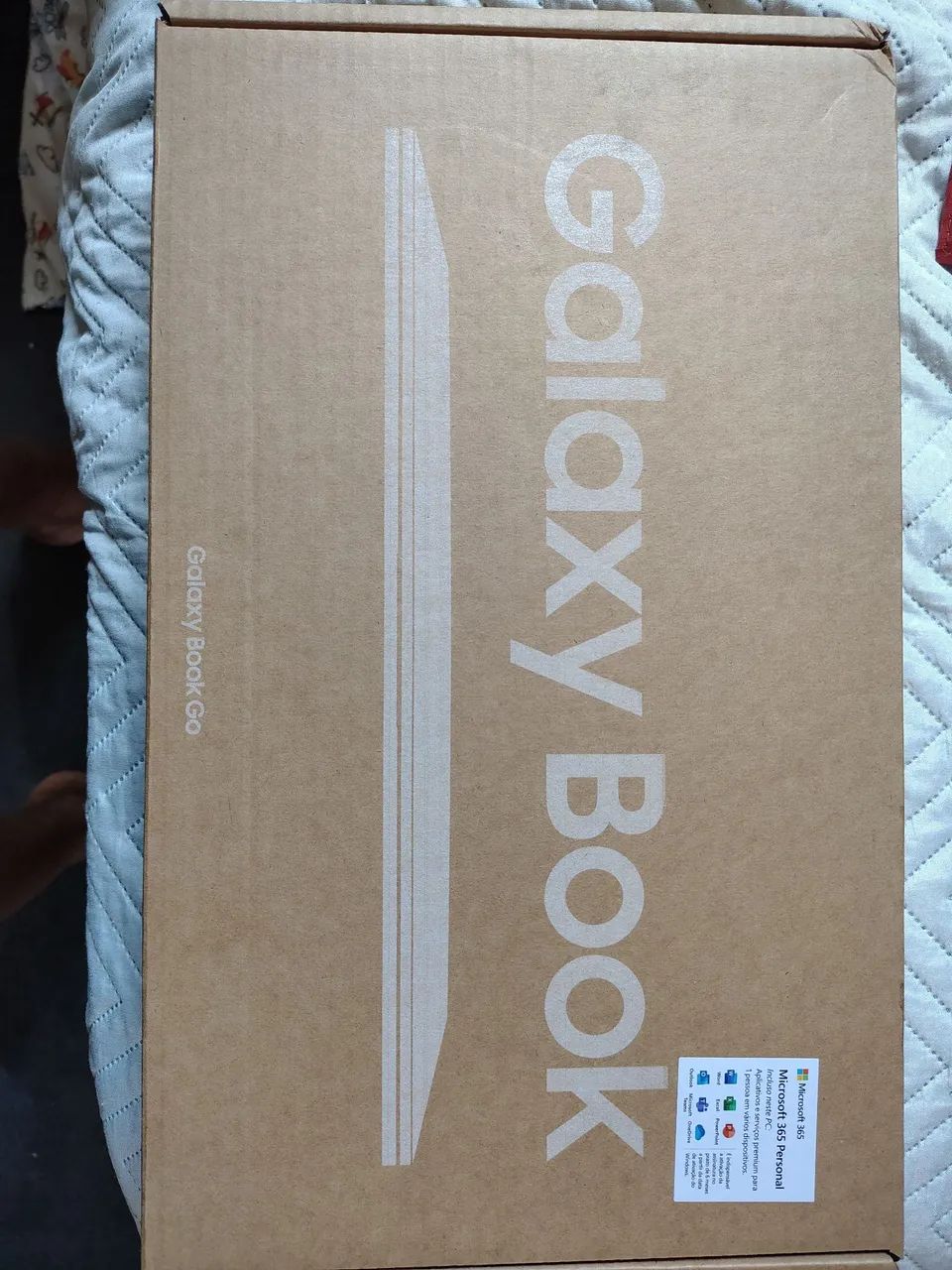 Notebook Samsung Galaxy book na caixa 