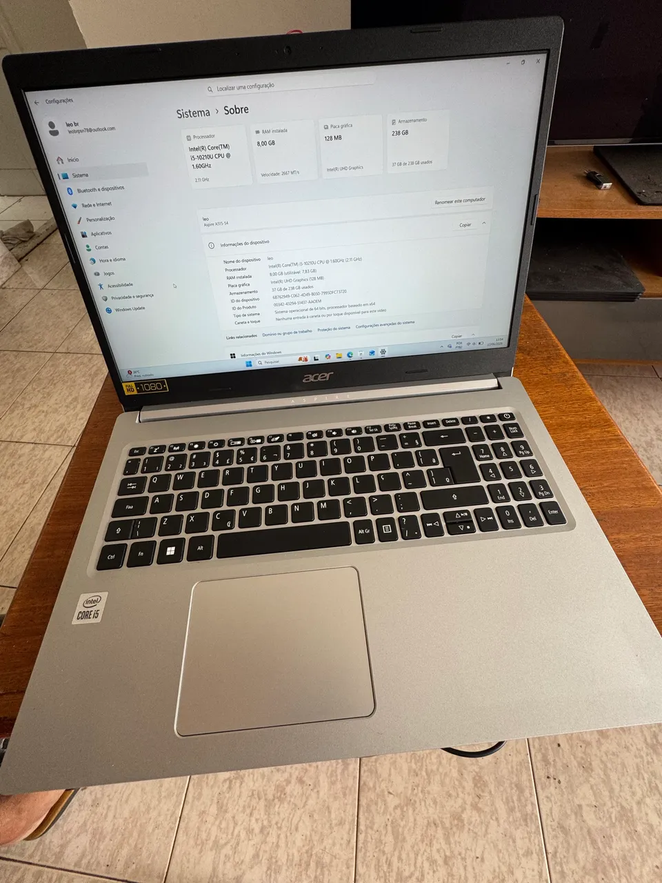Notebook Lenovo IdeaPad i3 - 7° geração Windows 11 - Notebooks