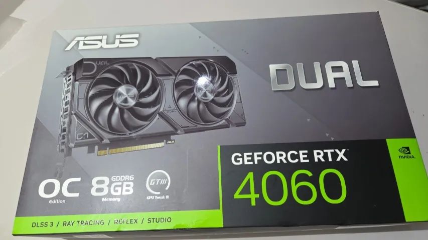 Placa de vídeo RTX 4060 8GB Asus