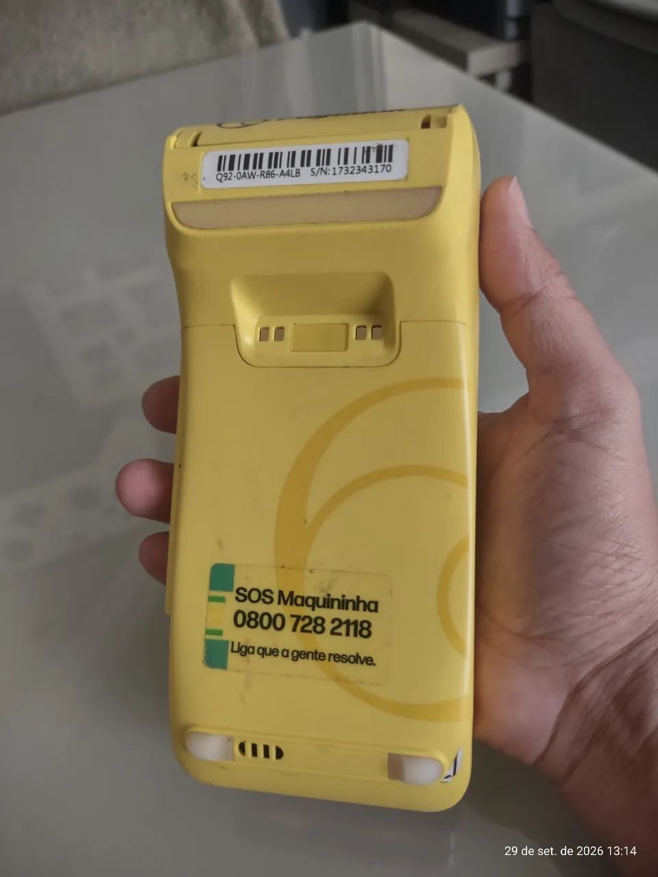Máq. MODERNINHA PRO 2 Pagbank só 180,00 - Foto 3