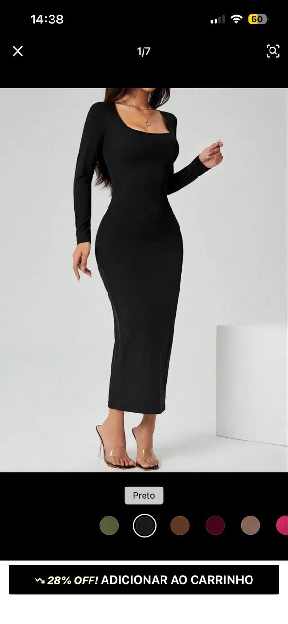 Vestido preto 