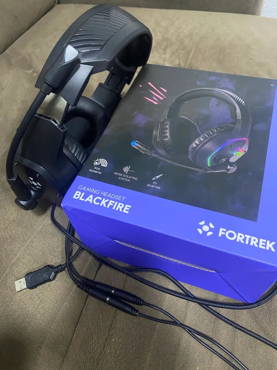 Fone Headset- Novo - Foto 3